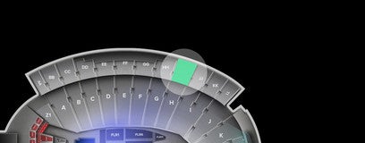 Seat view from Upper Deck