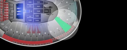 Seat view from Lower Deck