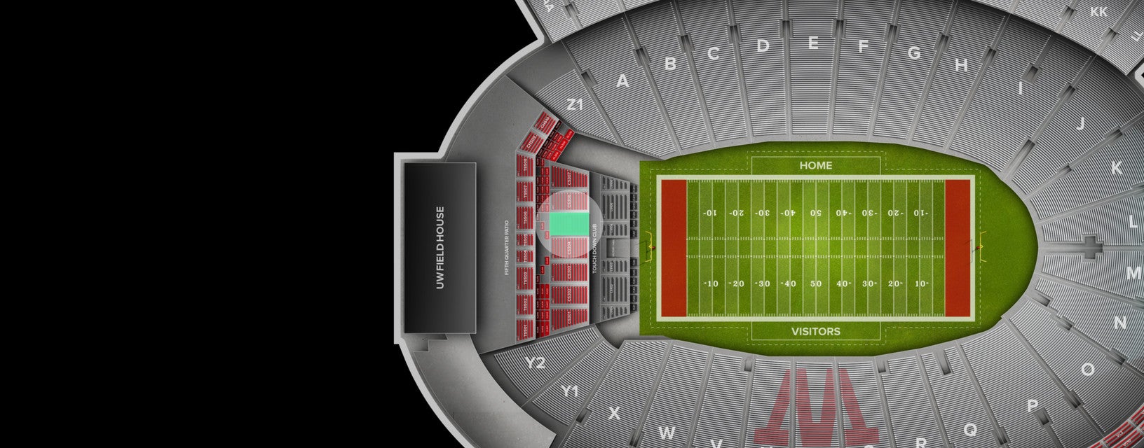 Seat view from 