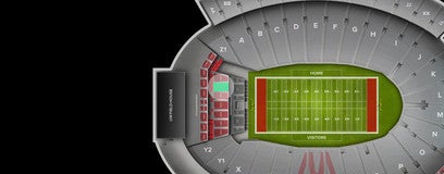 Seat view from 