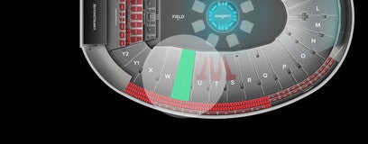 Seat view from Section Three
