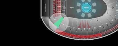 Seat view from Lower Deck Corner
