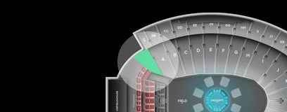 Seat view from Lower Deck Corner