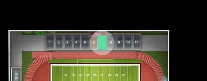 Seat view from Reserved Seating