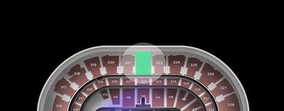 Seat view from Upper