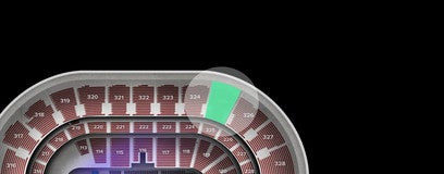 Seat view from Upper