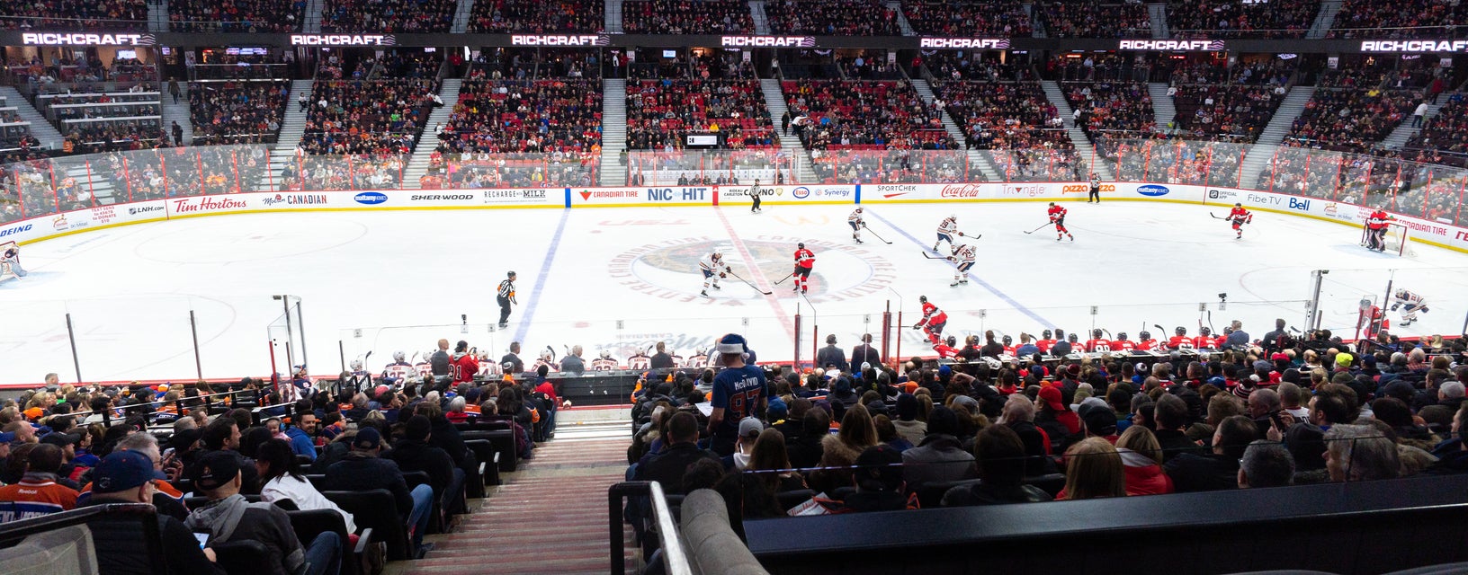 Seat view from Lower Level Club