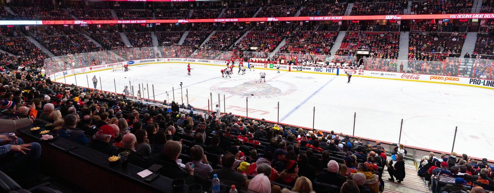 Seat view from Lower Level Club