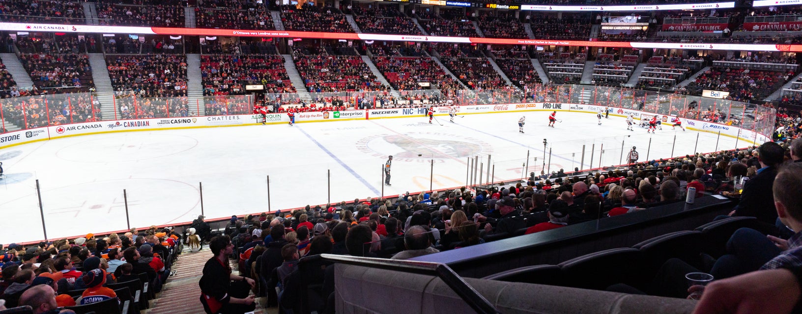 Seat view from Lower Level Club