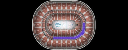 Seat view from Middle Endzone