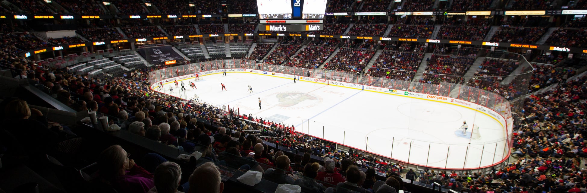 Seat view from Mid Level End