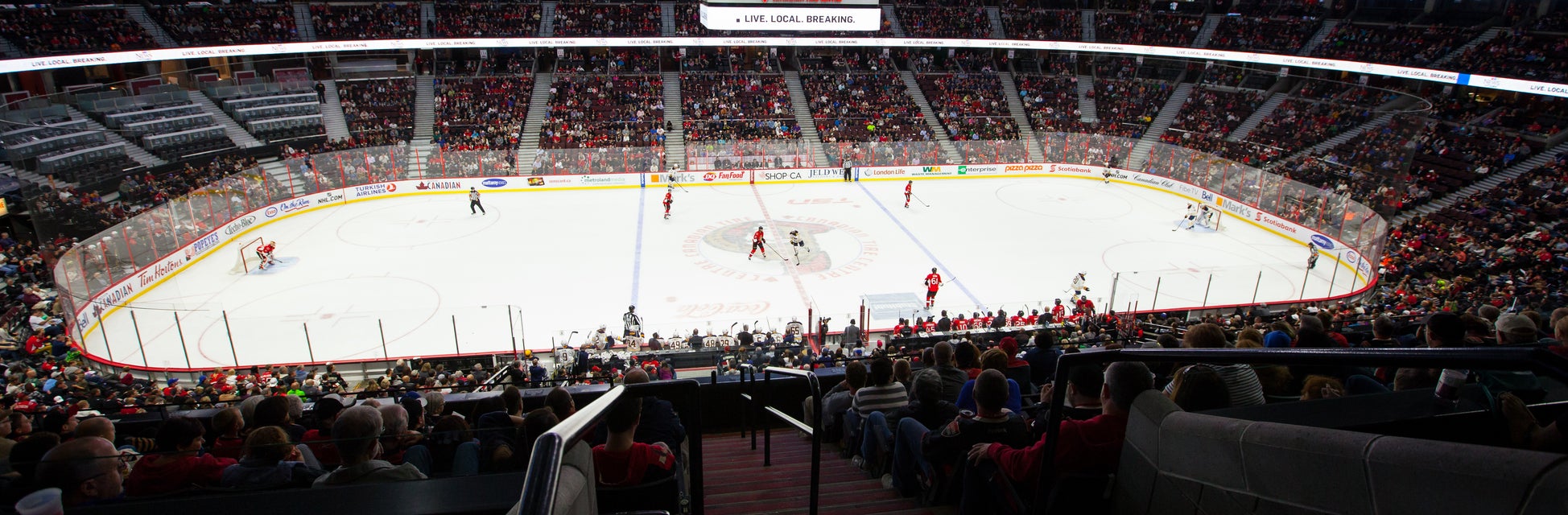 Seat view from Mid Level Centre