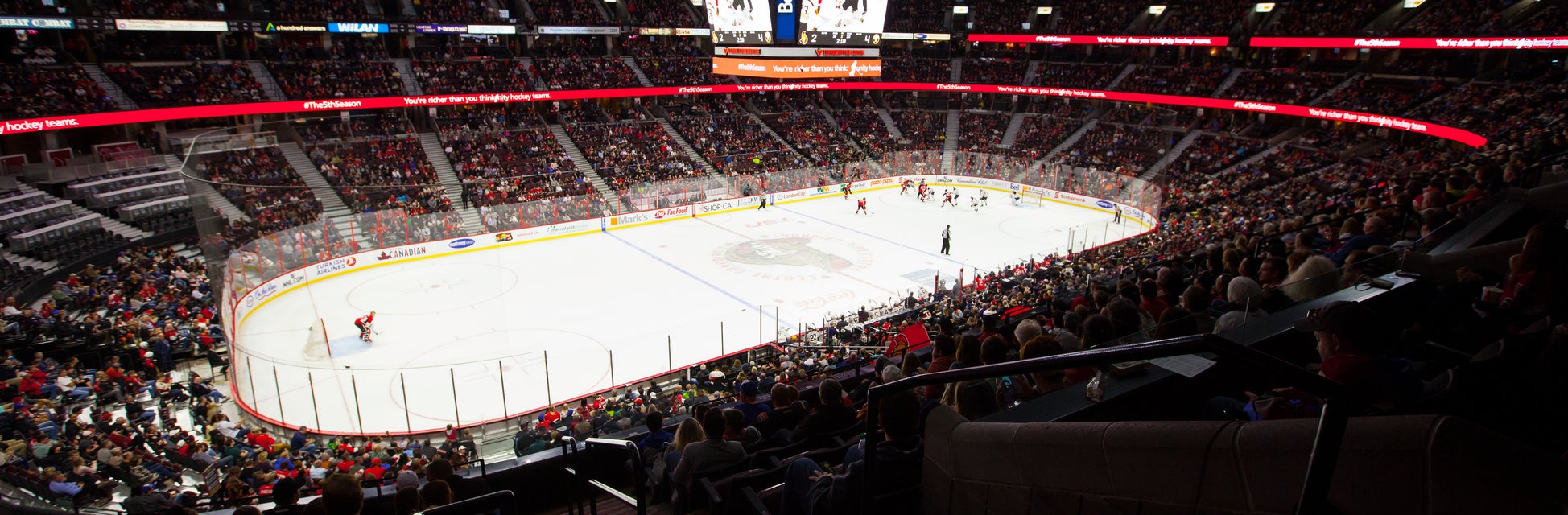 Seat view from Mid Level End