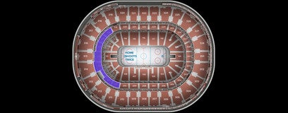 Seat view from Middle Endzone