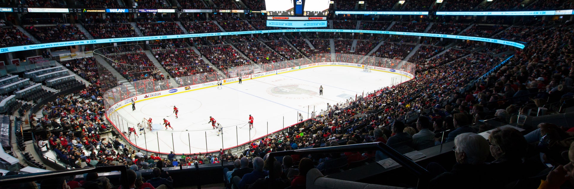 Seat view from Mid Level End