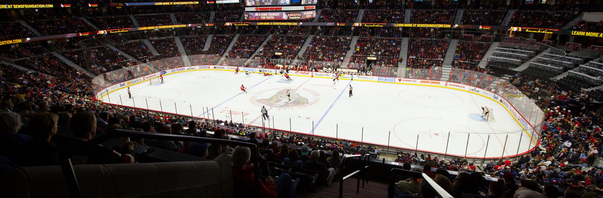 Seat view from Mid Level End