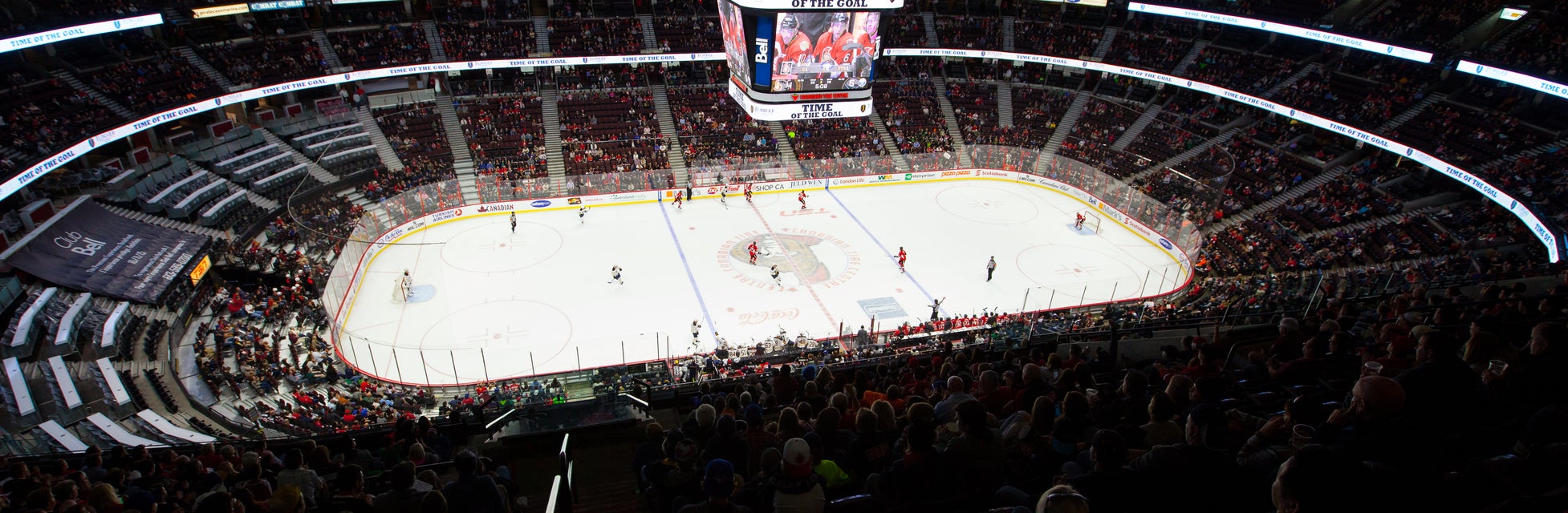 Seat view from Upper Level Centre