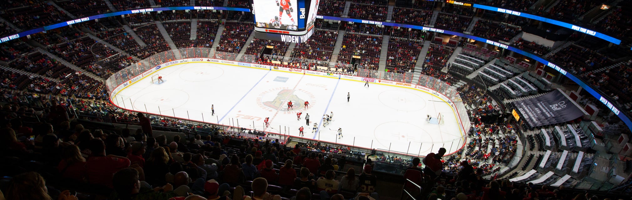Seat view from Upper Level Centre
