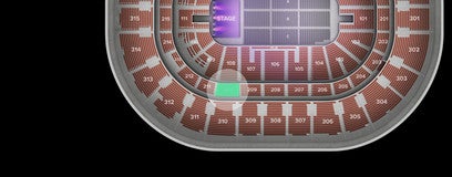 Seat view from Mid Level End