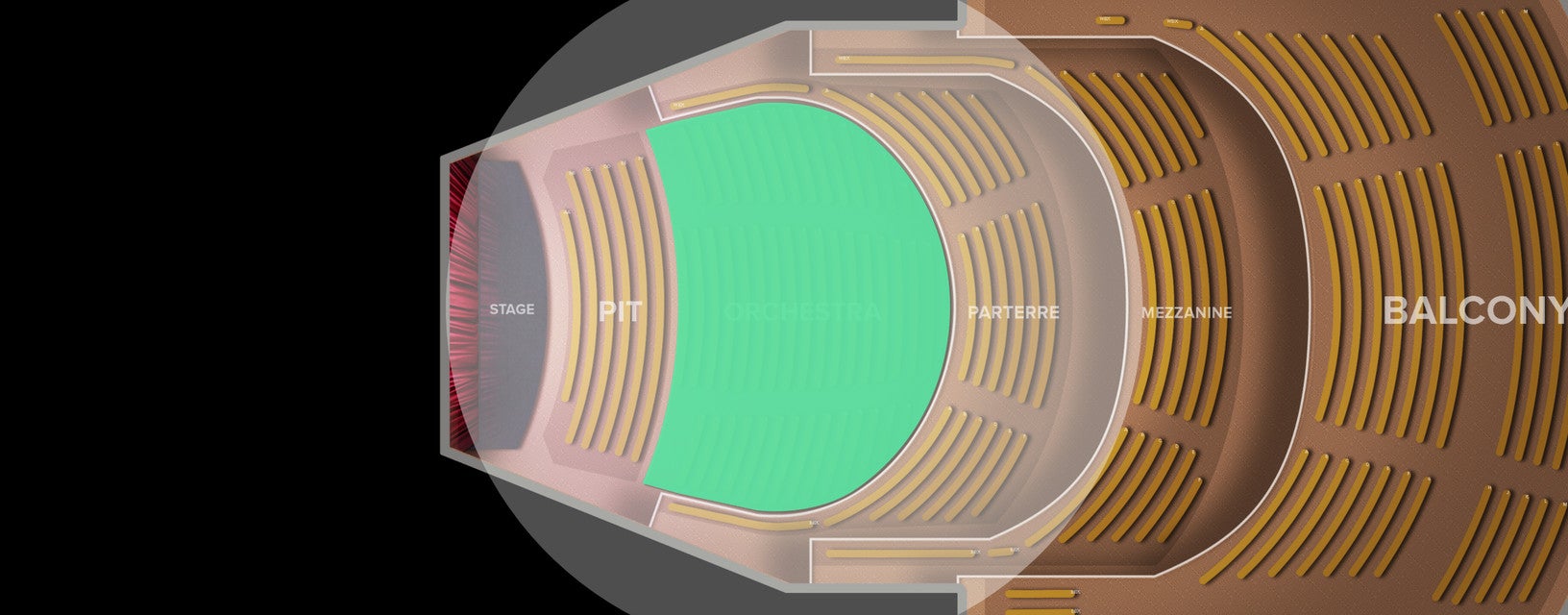 Seat view from Orchestra