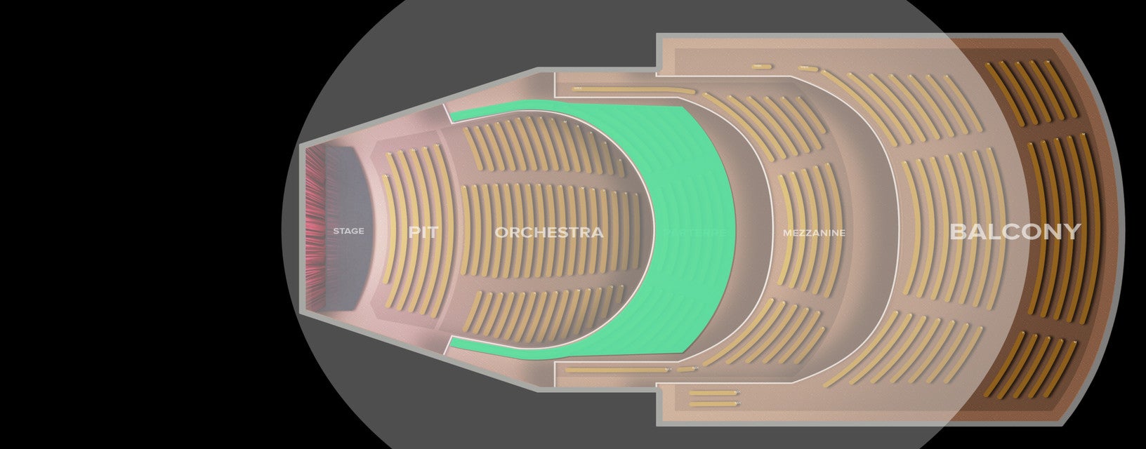 Seat view from Parterre