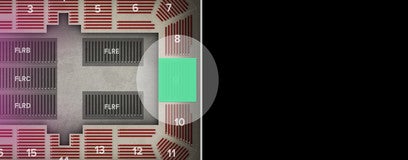 Seat view from Arena