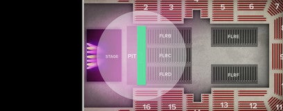 Seat view from Floor