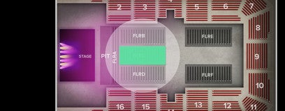 Seat view from Floor