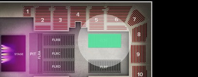 Seat view from Floor