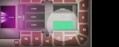 Seat view from Floor