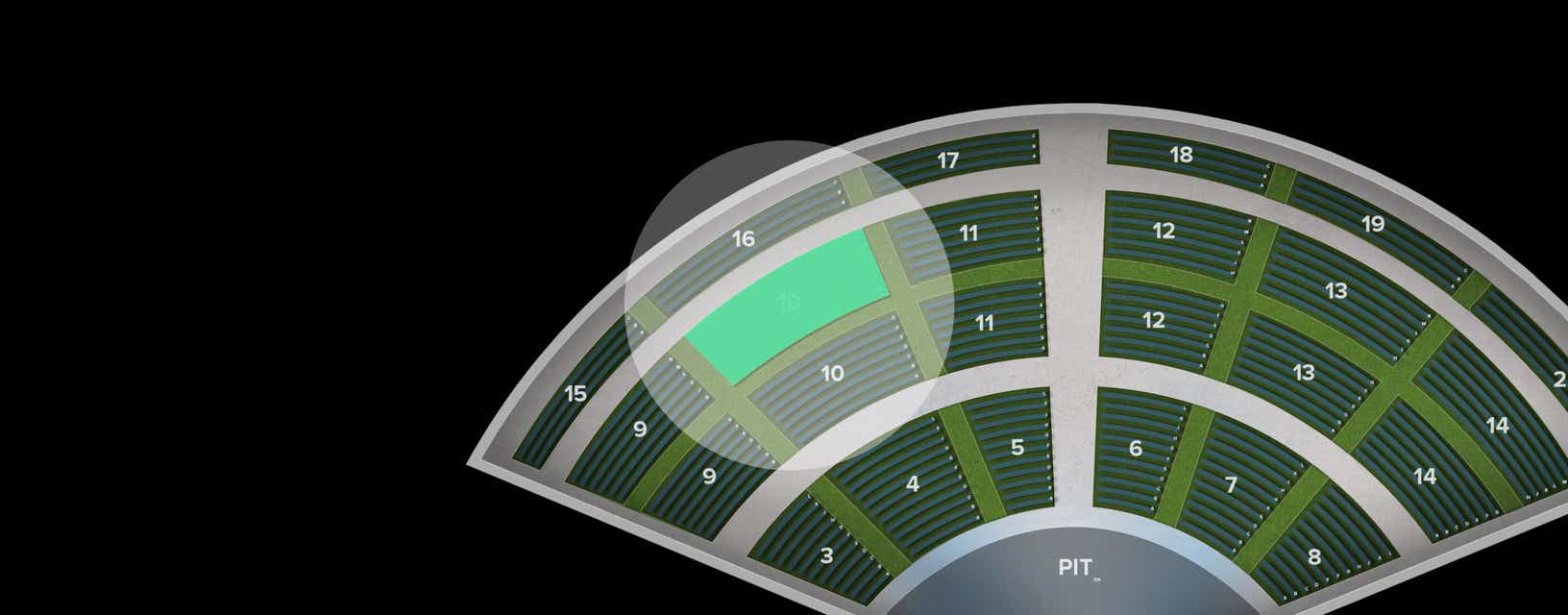 Seat view from Section