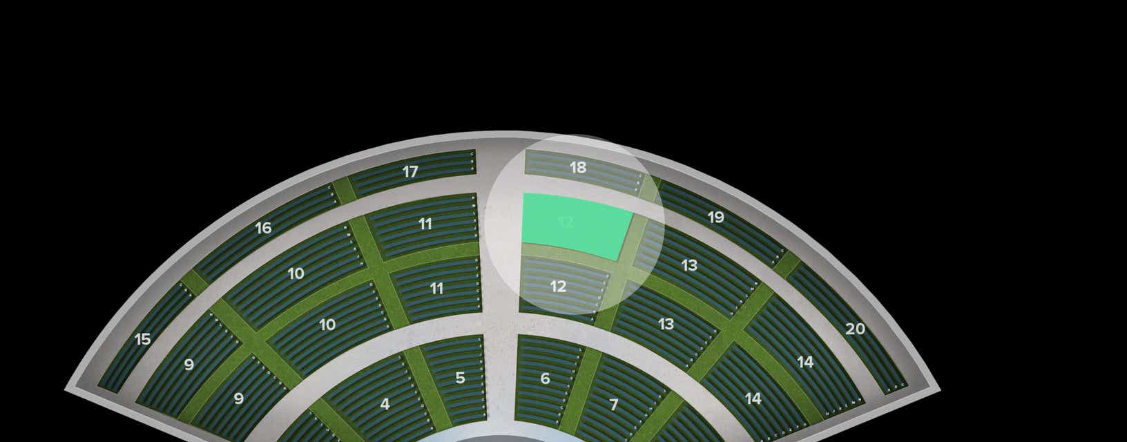 Seat view from Section