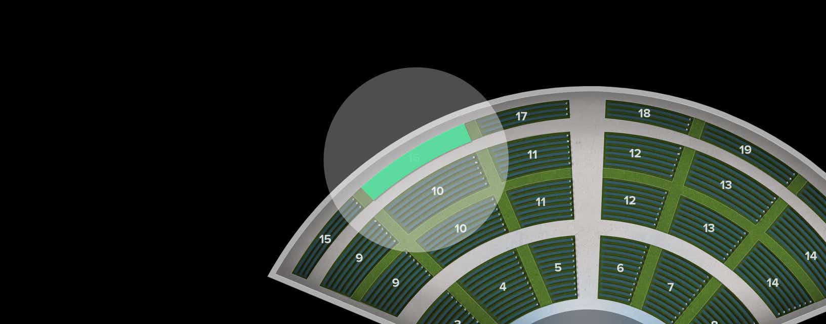 Seat view from Section