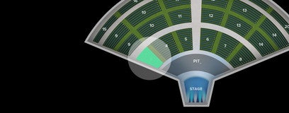 Seat view from Section