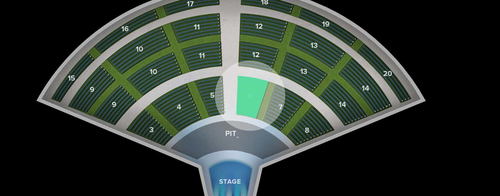Seat view from Section