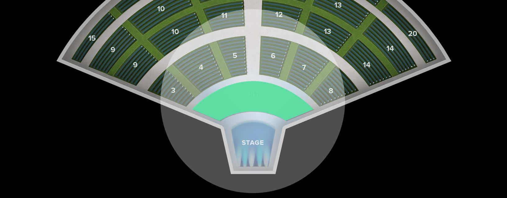 Seat view from PIT