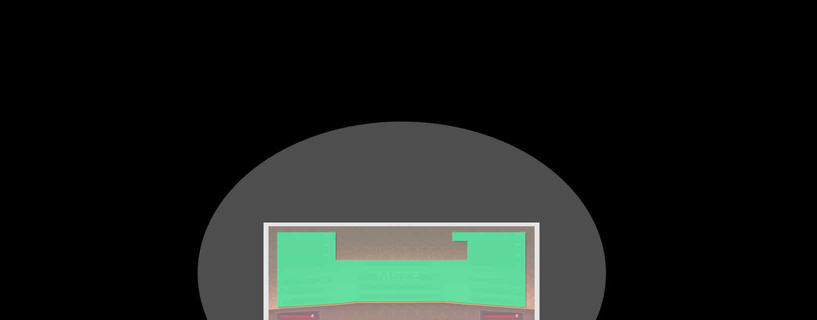Seat view from Mezzanine