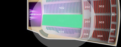 Seat view from Floor