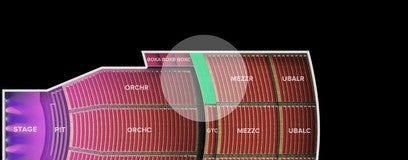 Seat view from Grand Tier