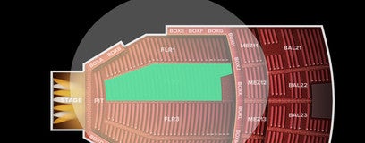 Seat view from Floor