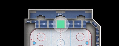 Seat view from Mezzanine