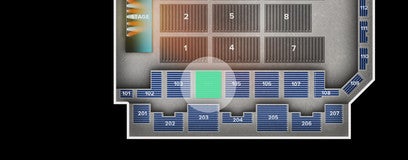 Seat view from Mezzanine