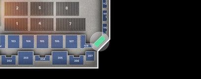 Seat view from Mezzanine