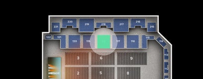 Seat view from Mezzanine