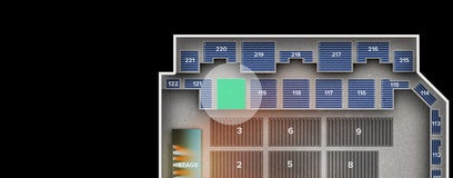 Seat view from Mezzanine