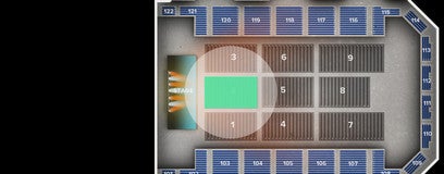 Seat view from Floor