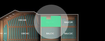 Seat view from Balcony 1