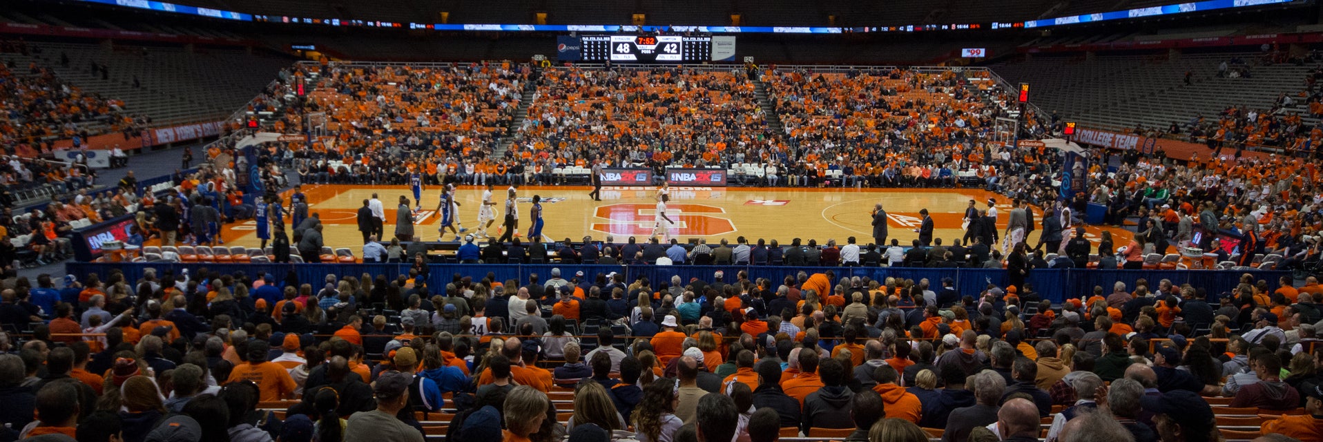 Seat view from Lower End Zone