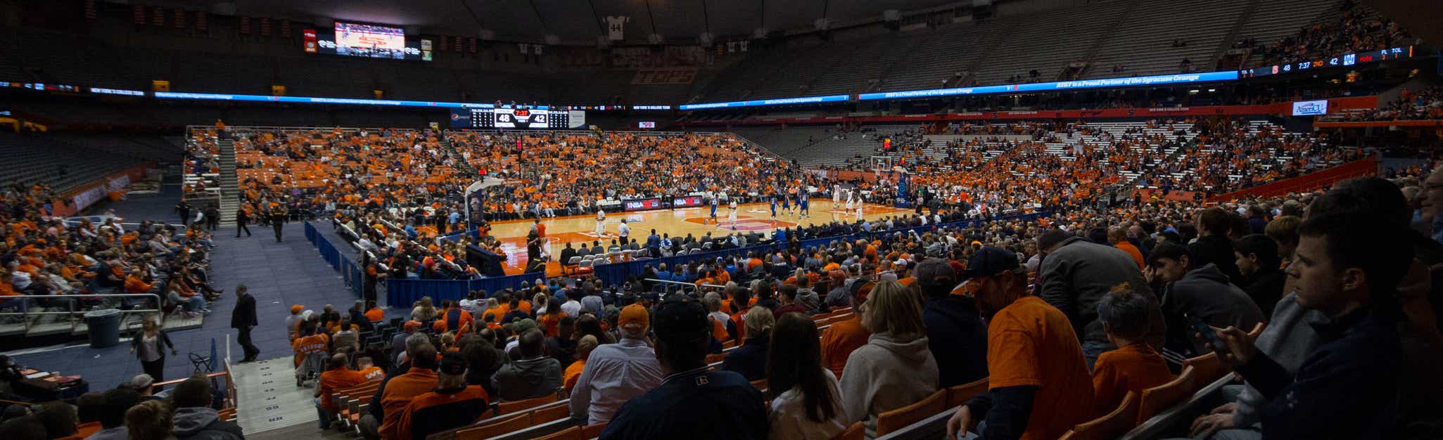 Seat view from Lower End Zone