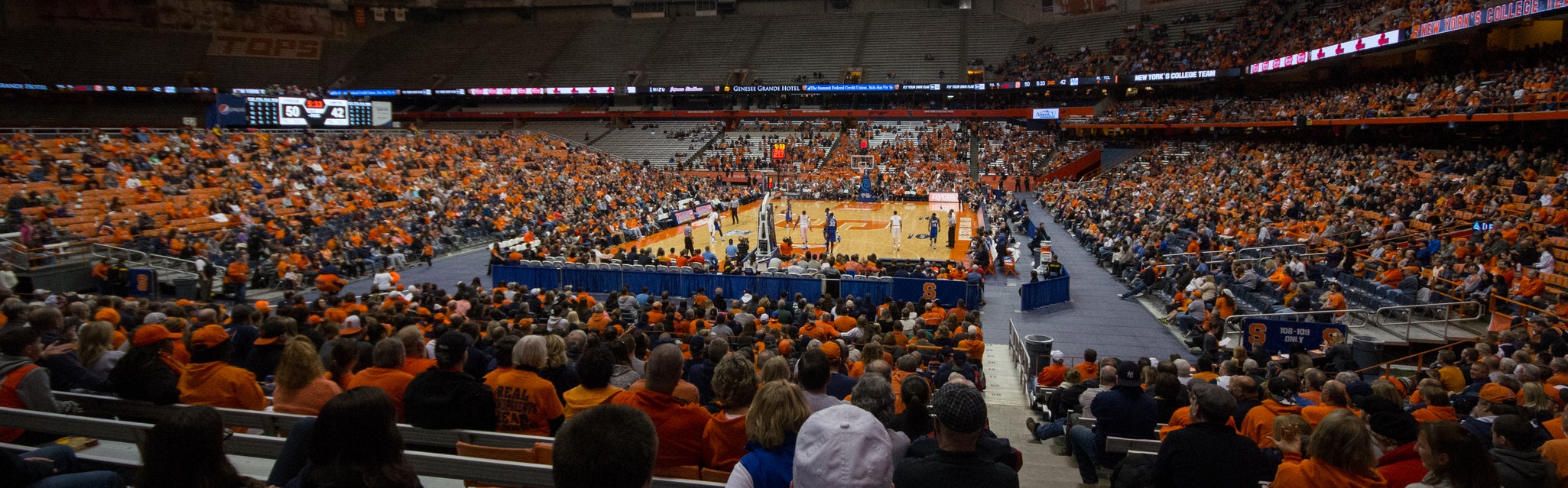 Seat view from Lower Corner
